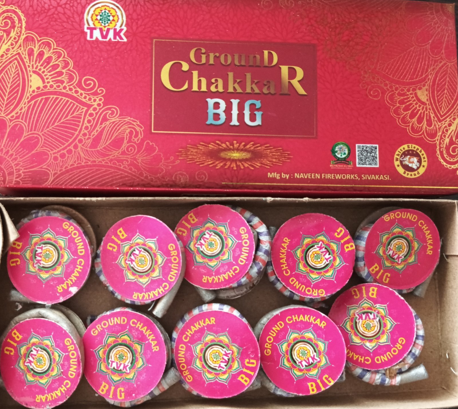 Ground Chakkar Big (10 Pcs)