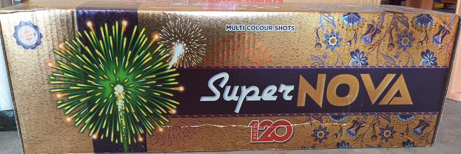 120 Shot Multi Colour