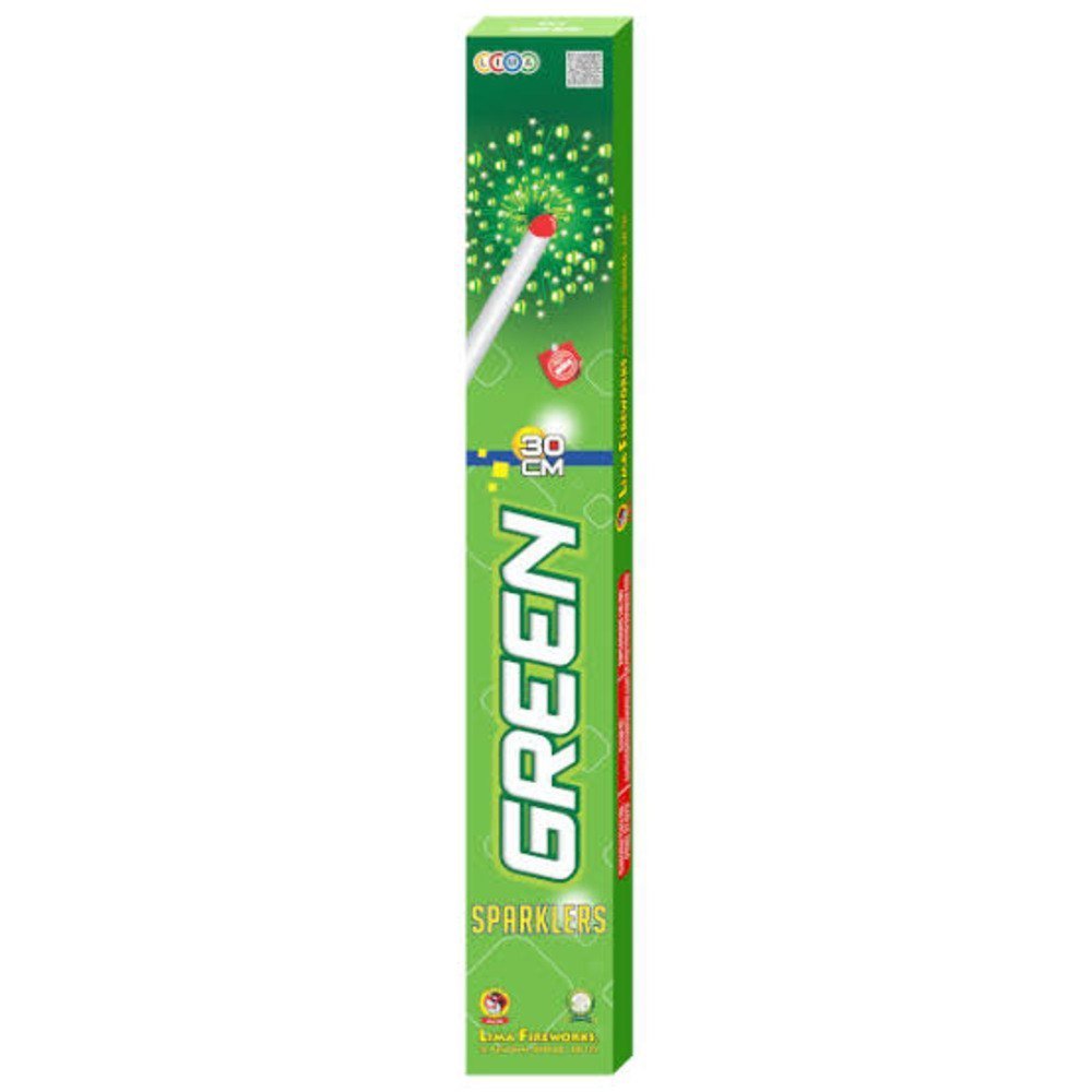 12cm Green Sparklers